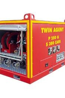 Twin Agent fire extinguishing system